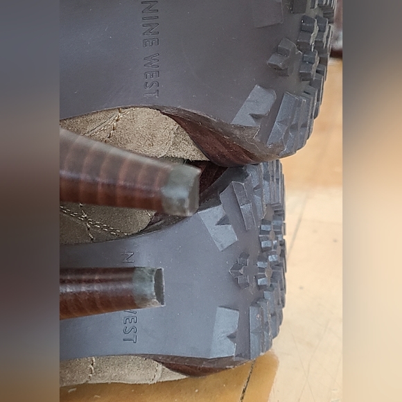 NEW! Nine West Military Ankle Boots (US7.5) - Picture 9 of 16